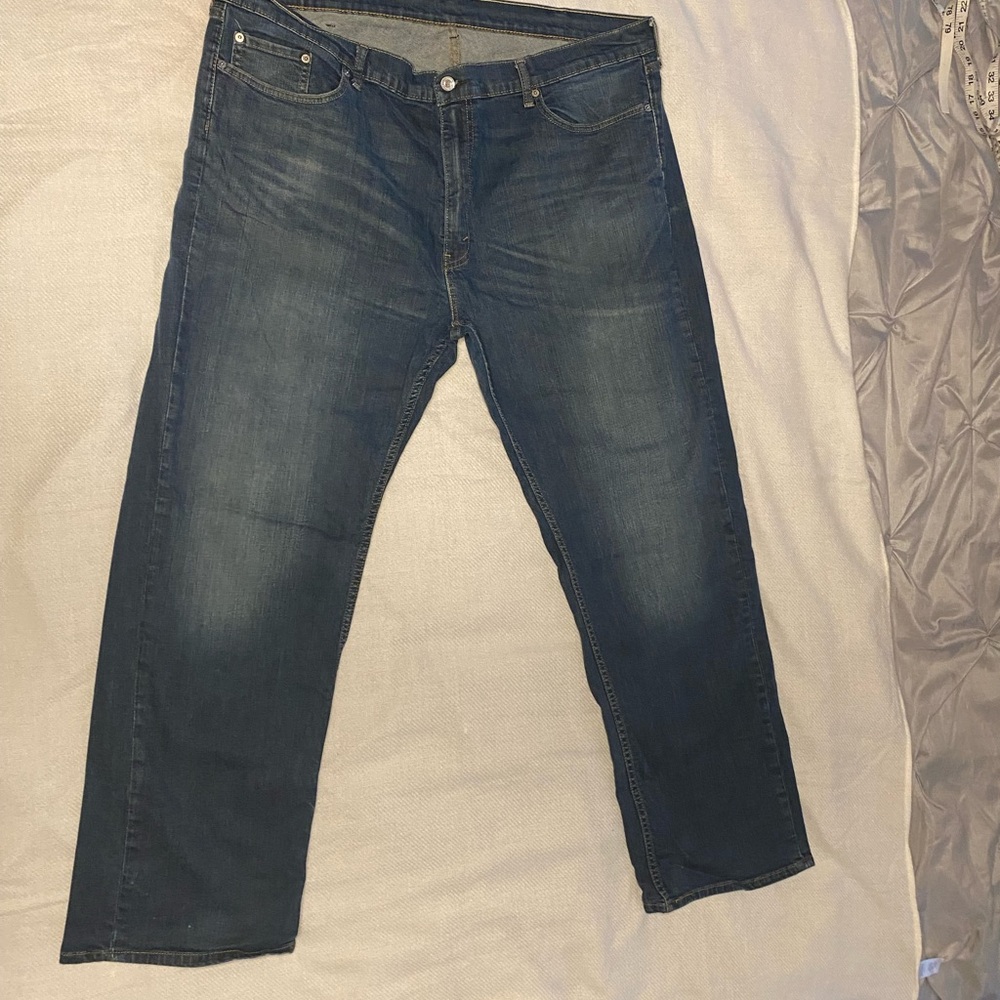 Men’s Levi's 559 Dark Blue Relaxed Fit Jeans 44/32